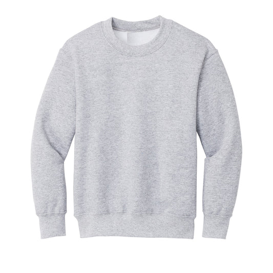 24 Pack Youth Crewneck Sweatshirt - Ash Grey