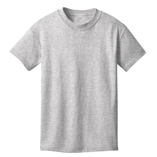 48 Pack Youth Cotton T-Shirt - Ash Grey