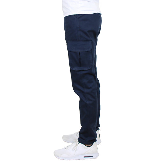 24 Pack Boys Cargo Pants - Navy