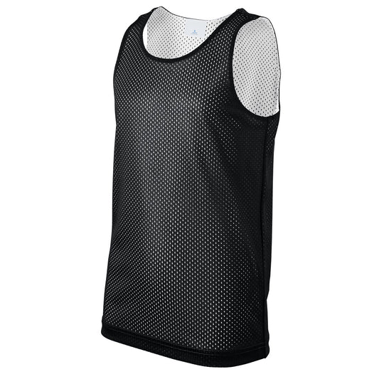 36 Pack Youth Reversible Mesh Jersey Tank - Black / White