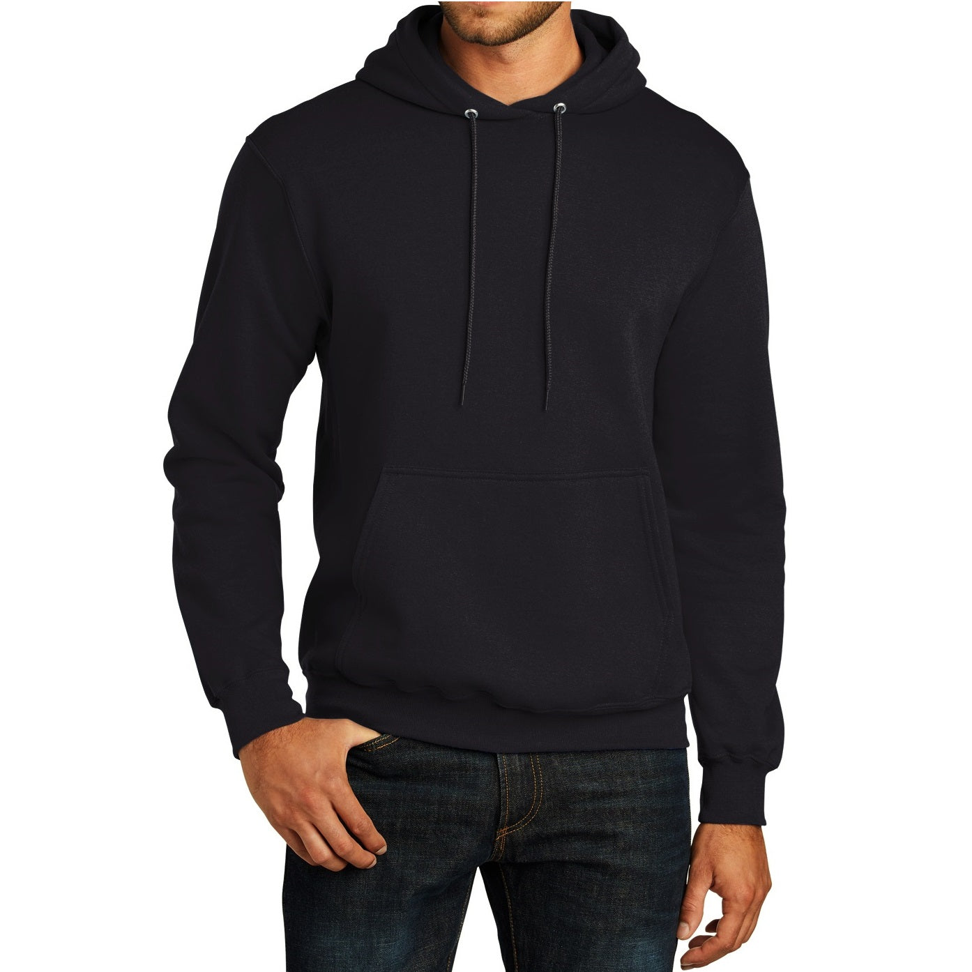 24 Pack Men's Pullover Hoodie - Dark Green