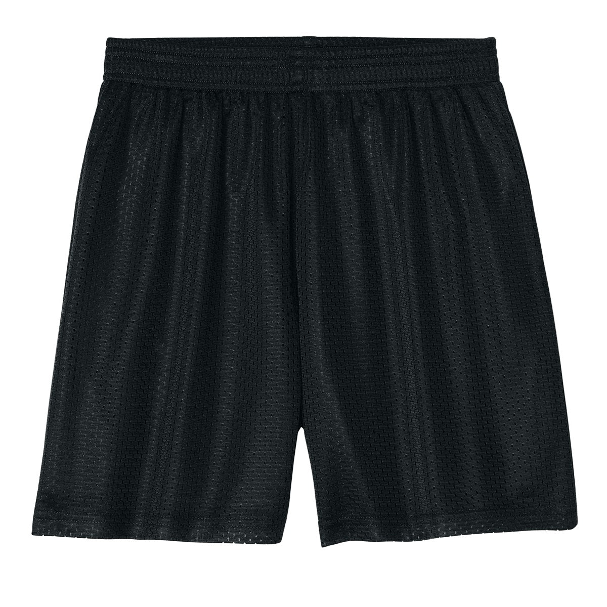 48 Pack Youth Mesh Gym Shorts - Black