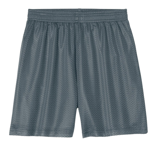 48 Pack Youth Mesh Gym Shorts - Charcoal