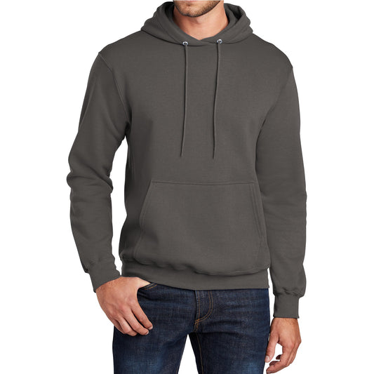 24 Pack Men's Pullover Hoodie - Charcoal