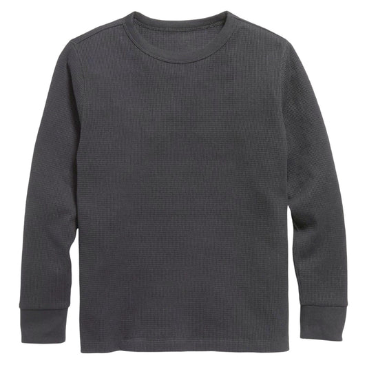 36 Pack Youth Thermal Shirt - Charcoal