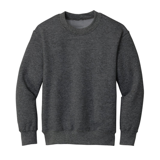 24 Pack Youth Crewneck Sweatshirt - Dark Heather