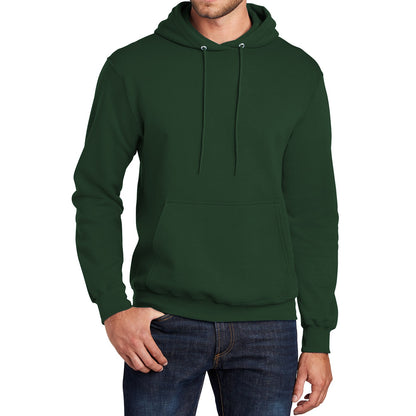 24 Pack Men's Pullover Hoodie - Dark Green