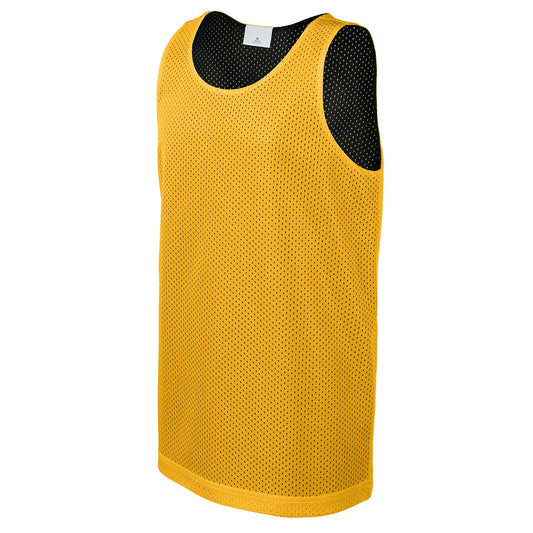 36 Pack Youth Reversible Mesh Jersey Tank - Gold / Black