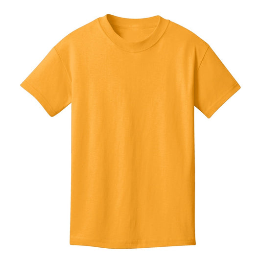 48 Pack Youth Cotton T-Shirt - Gold