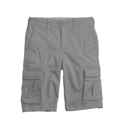 36 Pack Youth Boys Stretch Cargo Shorts - Khaki