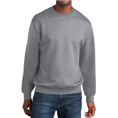 24 Pack Men's Crewneck Sweatshirt - Black