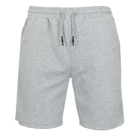 24 Pack Youth French Terry Shorts - Heather Grey