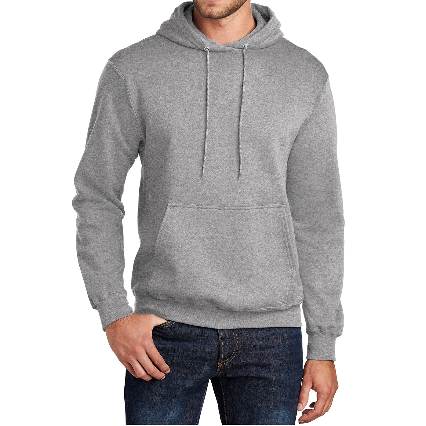 24 Pack Men's Pullover Hoodie - Dark Green