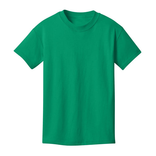 48 Pack Youth Cotton T-Shirt - Kelly Green