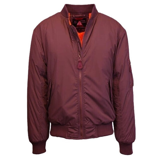 24 Pack Youth Bomber Flight Jacket - Maroon