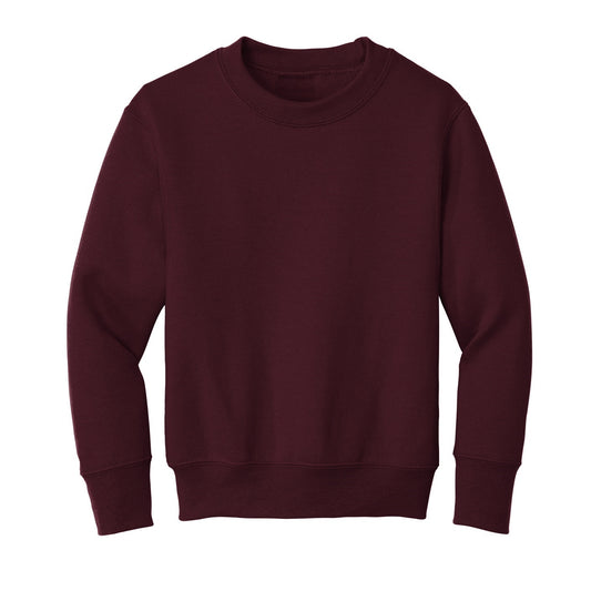 24 Pack Youth Crewneck Sweatshirt - Maroon