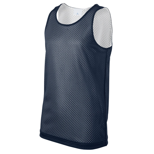 36 Pack Youth Reversible Mesh Jersey Tank - Navy / White