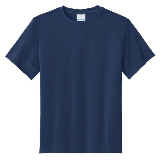 48 Pack Youth Short Sleeve Performance Tee - Navy