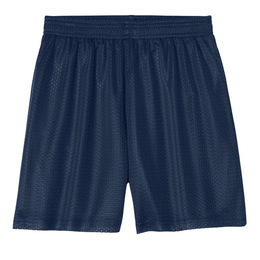 48 Pack Youth Mesh Gym Shorts - Navy