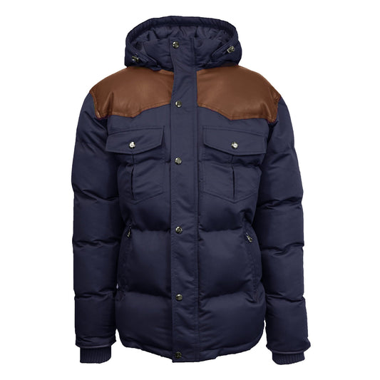 24 Pack Youth Ranger Bubble Jacket with Hood - Navy