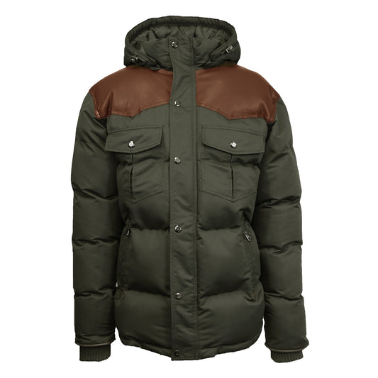 24 Pack Youth Ranger Bubble Jacket with Hood - Olive