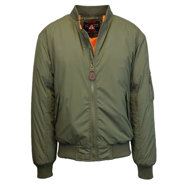 24 Pack Youth Bomber Flight Jacket - Olive