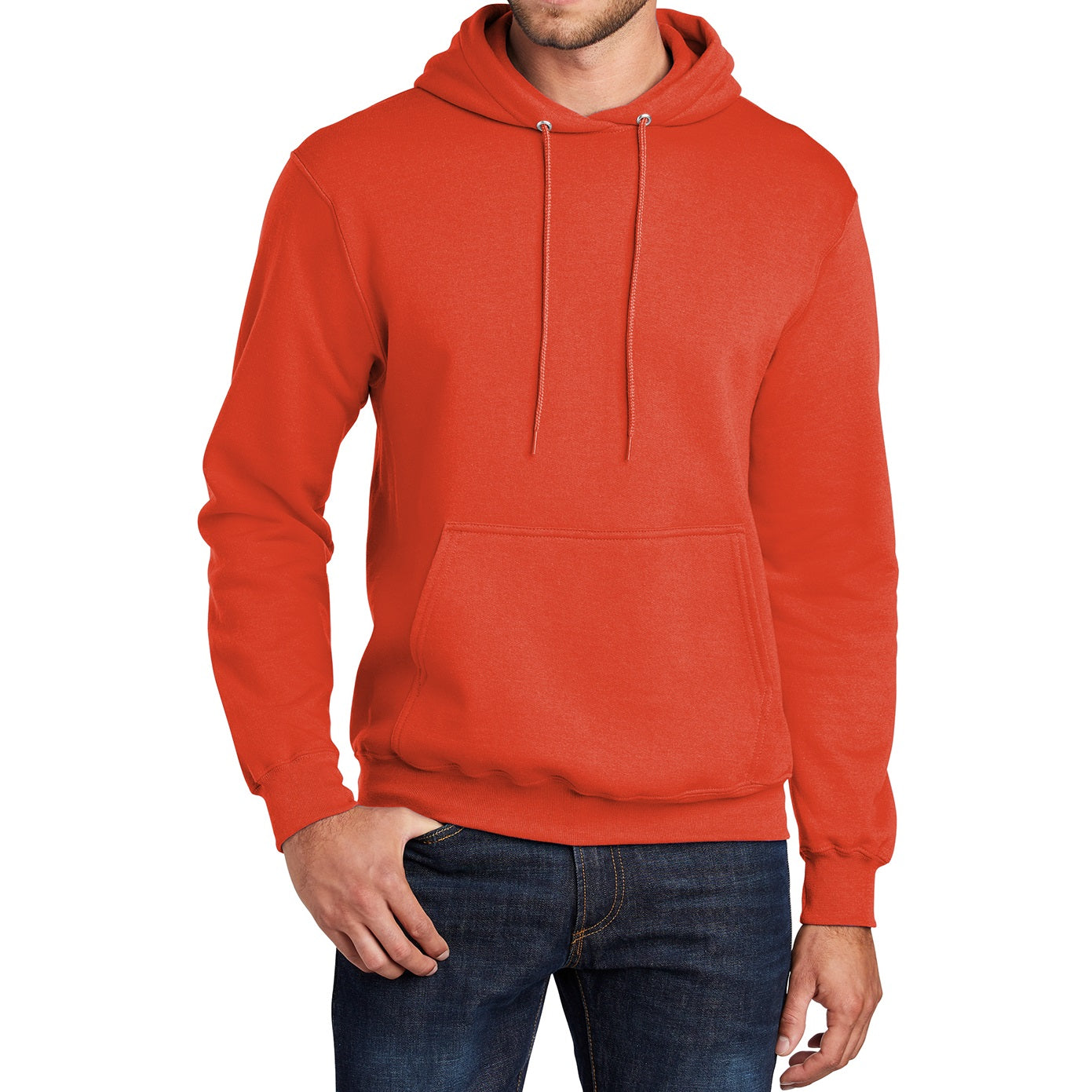 24 Pack Men's Pullover Hoodie - Dark Green