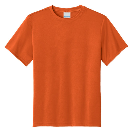 48 Pack Youth Short Sleeve Performance Tee - Orange