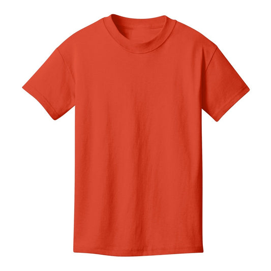 48 Pack Youth Cotton T-Shirt - Orange