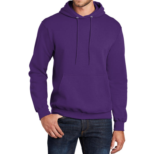 24 Pack Men's Pullover Hoodie - Purple