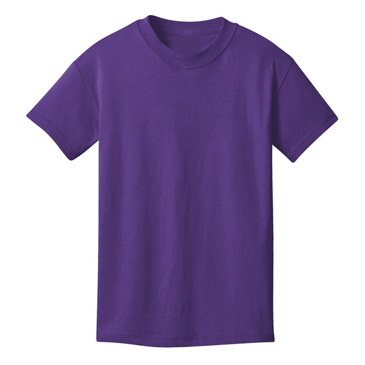 48 Pack Youth Cotton T-Shirt - Purple