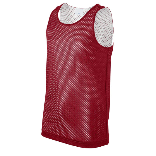 36 Pack Youth Reversible Mesh Jersey Tank - Red / White