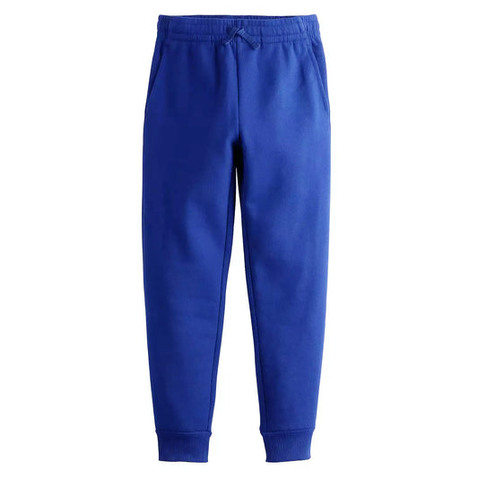 24 Pack Youth Fleece Jogger Sweatpants - Royal Blue