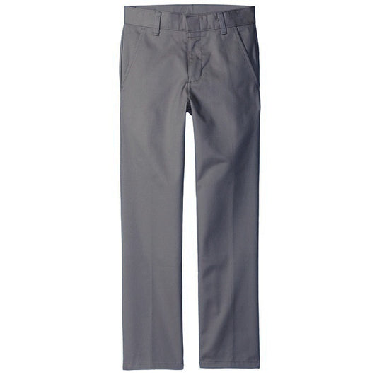 24 Pack Slim Fit Boys Chino Pants - Grey