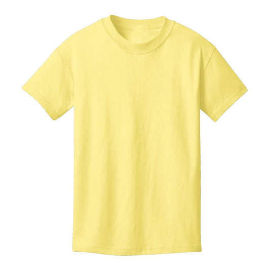 48 Pack Youth Cotton T-Shirt - Yellow